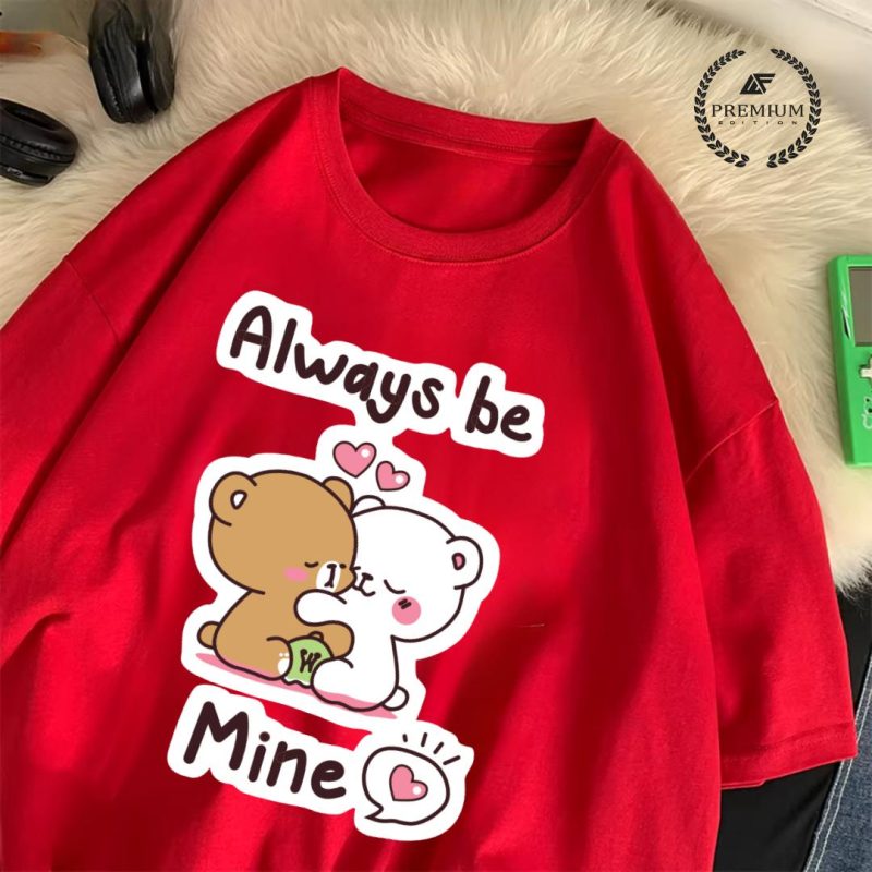 Always Be Mine – Oversized Women's Drop Shoulder T-Shirt | Trendy & Comfortable - Image 6