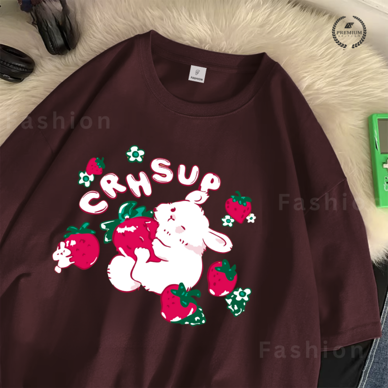 Women’s Oversized Droop Shoulder “CruSup” T-Shirt – Casual & Trendy - Image 2